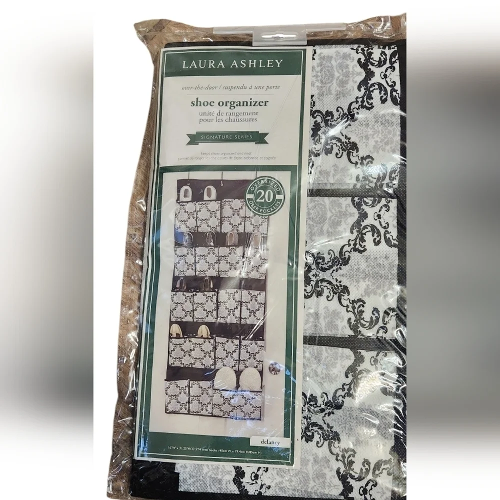 Laura Ashley Monochrome Organizer Set